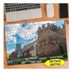 299819 Gürcistan Rabati Kalesi Manzarası 240 Parça Puzzle Yapboz