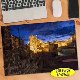 299846 Gürcistan Rabati Kalesi Manzarası 240 Parça Puzzle Yapboz