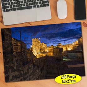 299846 Gürcistan Rabati Kalesi Manzarası 240 Parça Puzzle Yapboz