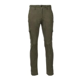 2AS 2ASCAR004 Patiga Cargo Gabardin Yeşil Erkek Pantolon