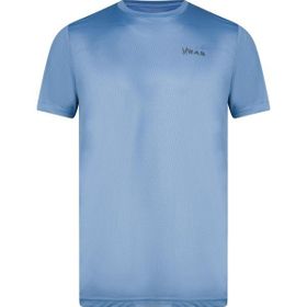 2AS 2ASFIJ2023 Fiji Mavi Sıfır Yaka Erkek T-shirt