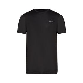 2AS 2ASFİJ2023 Siyah Sıfır Yaka Erkek T-shirt
