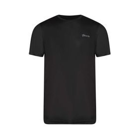 2AS 2ASFİJ2023 Siyah Sıfır Yaka Erkek T-shirt