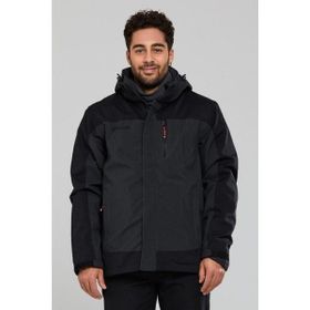 2AS 2ASM010422GRİ0620 Grey Elbruz 3 İn1 Erkek Ceket
