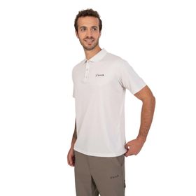 2AS 2ASTPLS001 Tipal Polo Yaka Açık Gri Erkek T-Shirt