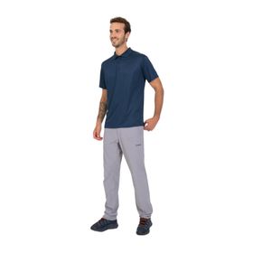 2AS 2ASTPLS001 Tipal Polo Yaka Açık Gri Erkek T-Shirt