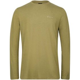 2AS 2ASVERMFBSS24-0-4 Vernon Yeşil Uzun Kol Viloft Erkek T-shirt