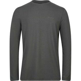 2AS 2ASVERMFBSS24-20.008 Vernon Antrasit Uzun Kol Viloft Erkek T-shirt