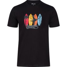 2AS Alex Baskılı Erkek Sıfır Yaka T-Shirt