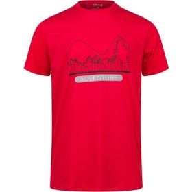 2AS Alex Baskılı Kırmızı Erkek Sıfır Yaka T-Shirt