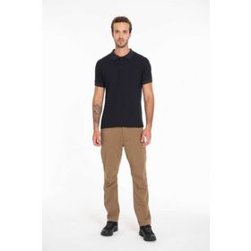 2AS Aluna Siyah Polo Yaka Erkek T-shirt