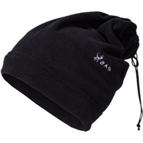 2AS Balimo Unisex İpli Siyah Polar Bere