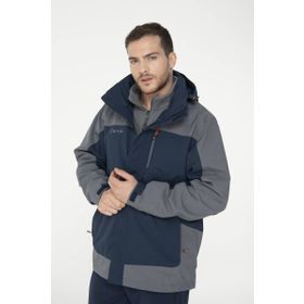 2AS Elbruz 3in1 Black Erkek Ceket