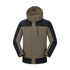2AS Elbruz Kahverengi/Siyah 3in1 Erkek Mont