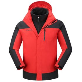 2AS Elbruz Kırmızı 3in1 Erkek Montu