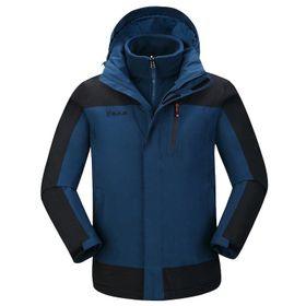 2AS Elbruz Lacivert 3in1 Erkek Montu