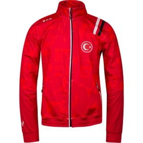 2AS Fırat Milli Takım Kırmızı Fermuarlı Erkek Sweatshirt