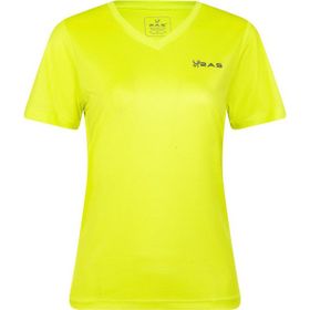 2AS Freda V Yaka Neon Yeşili Kadın Tişört