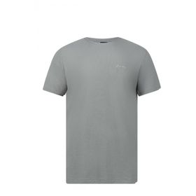 2AS Kalei Antrasit Sıfır Yaka Erkek T-shirt