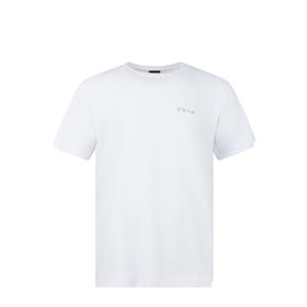 2AS Kalei Beyaz Sıfır Yaka Erkek T-shirt