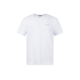 2AS Kalei Beyaz Sıfır Yaka Erkek T-shirt