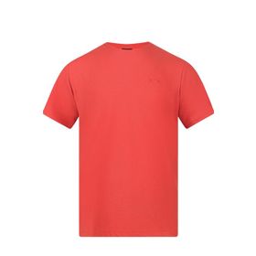 2AS Kalei Kırmızı Sıfır Yaka Erkek T-shirt
