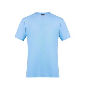 2AS Kalei Mavi Sıfır Yaka Erkek T-shirt