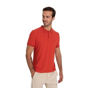 2AS Kırmızı Polo Yaka Teal Erkek T-shirt