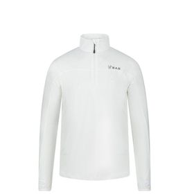 2AS Kolima Yarım Fermuarlı Beyaz Sweatshirt