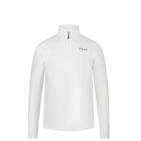 2AS Kolima Yarım Fermuarlı Beyaz Sweatshirt
