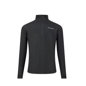 2AS Kolima Yarım Fermuarlı Siyah Sweatshirt