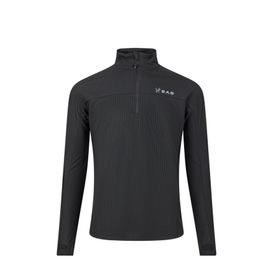 2AS Kolima Yarım Fermuarlı Siyah Sweatshirt
