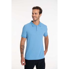 2AS Mavi Polo Yaka Teal Erkek Tişört