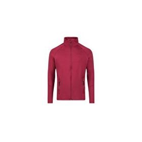 2AS Menza Bordo Tam Fermuarlı Erkek Sweatshirt