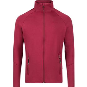 2AS Menza Bordo Tam Fermuarlı Erkek Sweatshirt