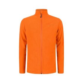 2AS Pade Tam Fermuarlı Turuncu Çocuk Polar Sweatshirt