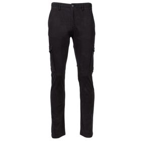 2AS Patiga Cargo Gabardin Siyah Erkek Pantolon