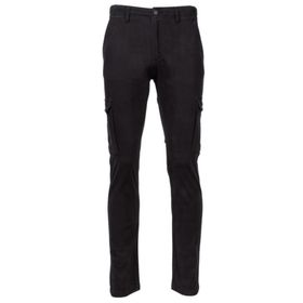 2AS Patiga Cargo Gabardin Siyah Erkek Pantolon