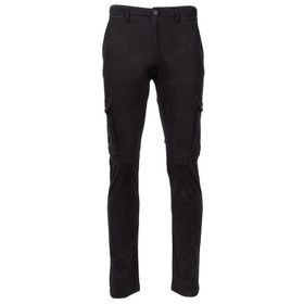 2AS Patiga Cargo Gabardin Siyah Erkek Pantolon