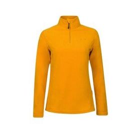 2AS Pinna Yarım Fermuarlı Koyu Sarı Polar Kadın Sweatshirt