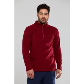 2AS Prado Bordo Yarım Fermuarlı Erkek Polar