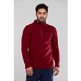 2AS Prado Bordo Yarım Fermuarlı Erkek Polar