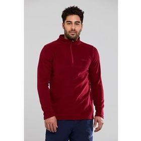2AS Prado Bordo Yarım Fermuarlı Erkek Polar