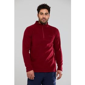 2AS Prado Bordo Yarım Fermuarlı Erkek Polar