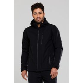 2AS Sagwon Siyah XS Erkek Softshell Mont