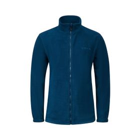 2AS Saka Lacivert Tam Fermuarlı Erkek Polar Sweatshirt