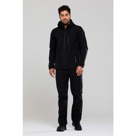 2AS Salah Softshell Siyah Erkek Pantolon