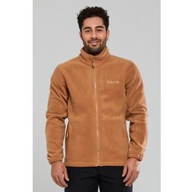 2AS Salmon Camel Tam Fermuarlı Erkek Polar