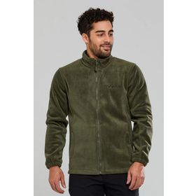 2AS Salmon II Yeşil Tam Fermuarlı Polar Erkek Sweatshirt