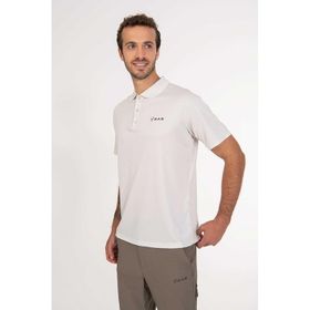 2AS Siyah Tipal Polo Yaka Erkek T-shirt
